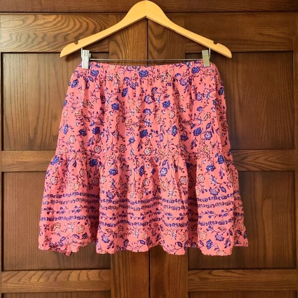 Lane Bryant Tiered Floral Skirt Arlene Floral Size 22 24 - Picture 2 of 4
